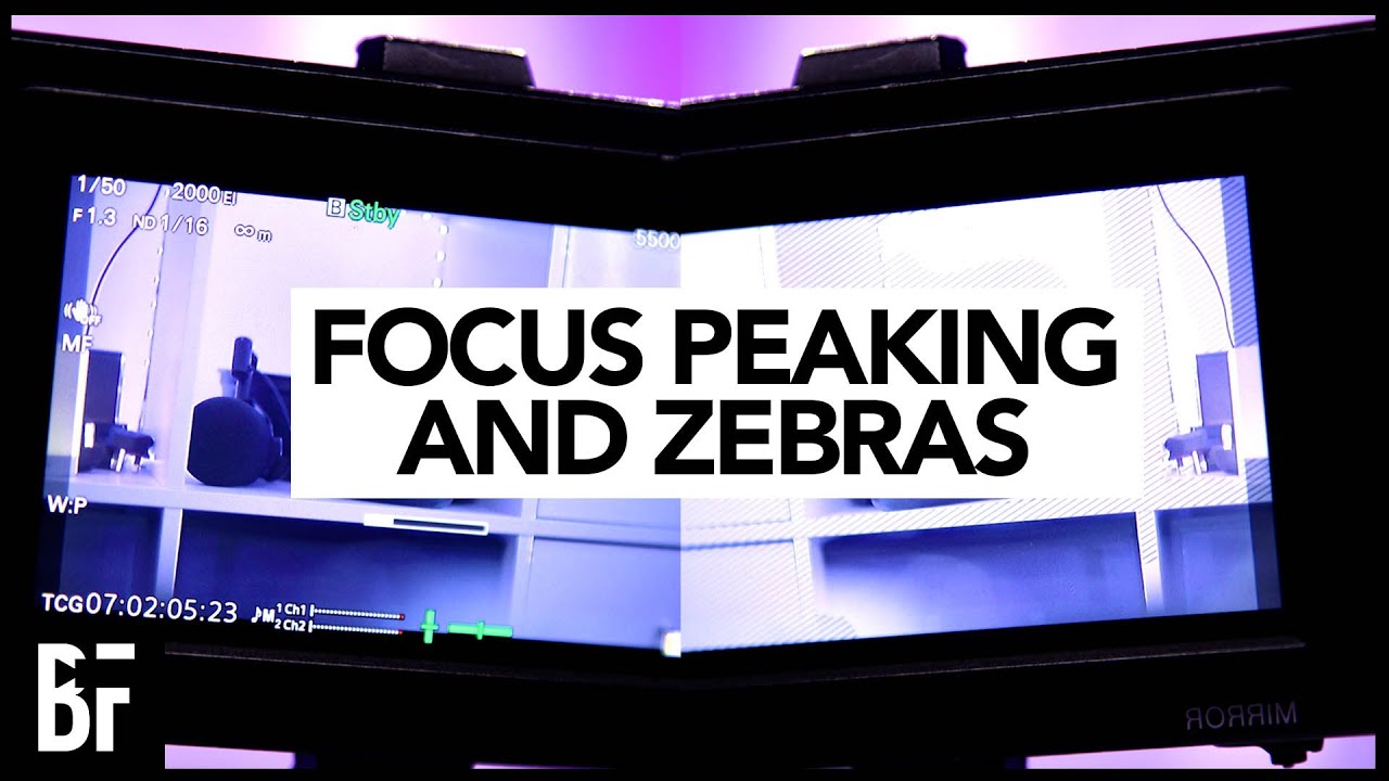 What is Focus Peaking and Zebras?