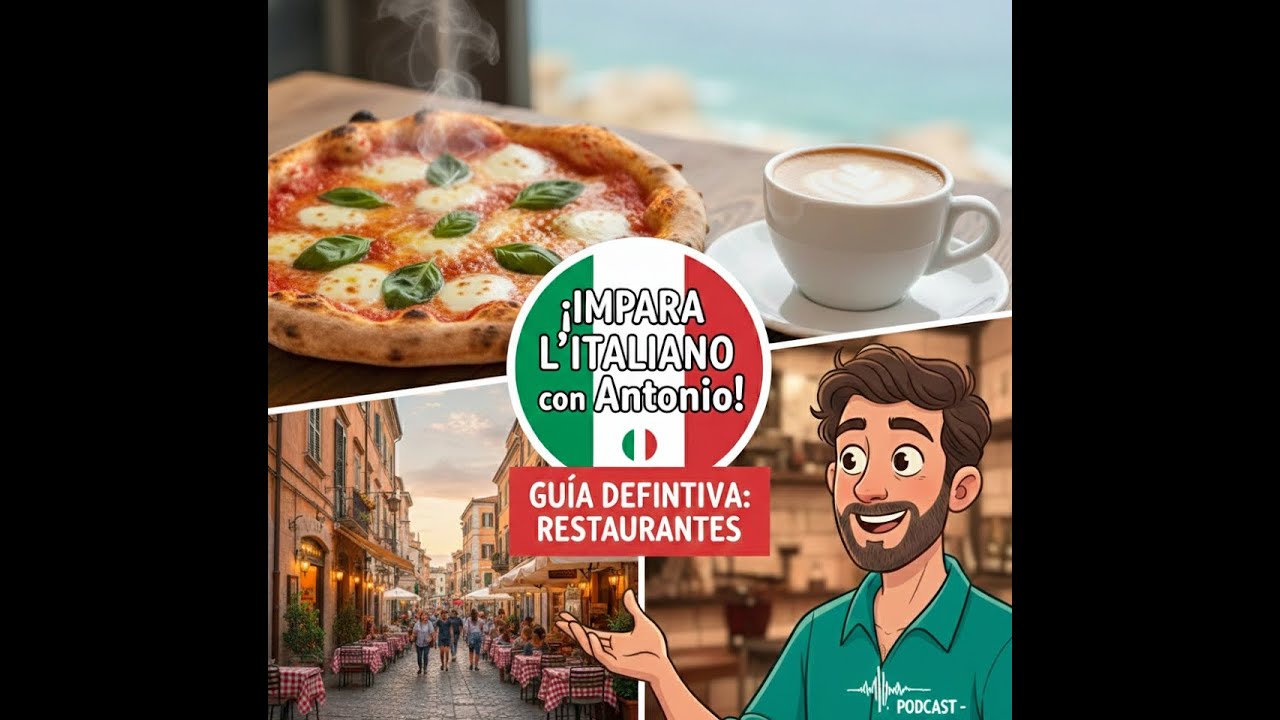 Practica tu escucha en ITALIANO: Cómo comer en ITALIA sin parecer un turista | Episodio 3