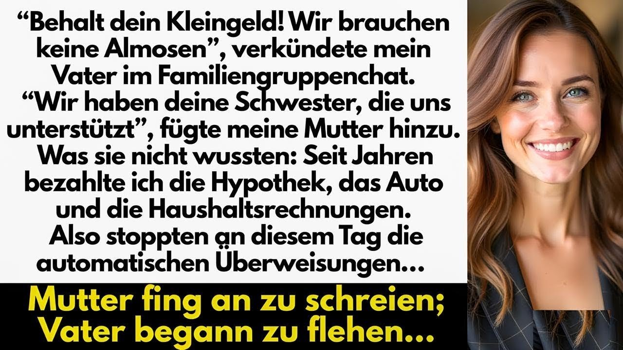 Meine Eltern Erklärten; 'Behalt Dein Kleingeld! Wir Brauchen Keine Almosen“ — Minuten Später Bereute