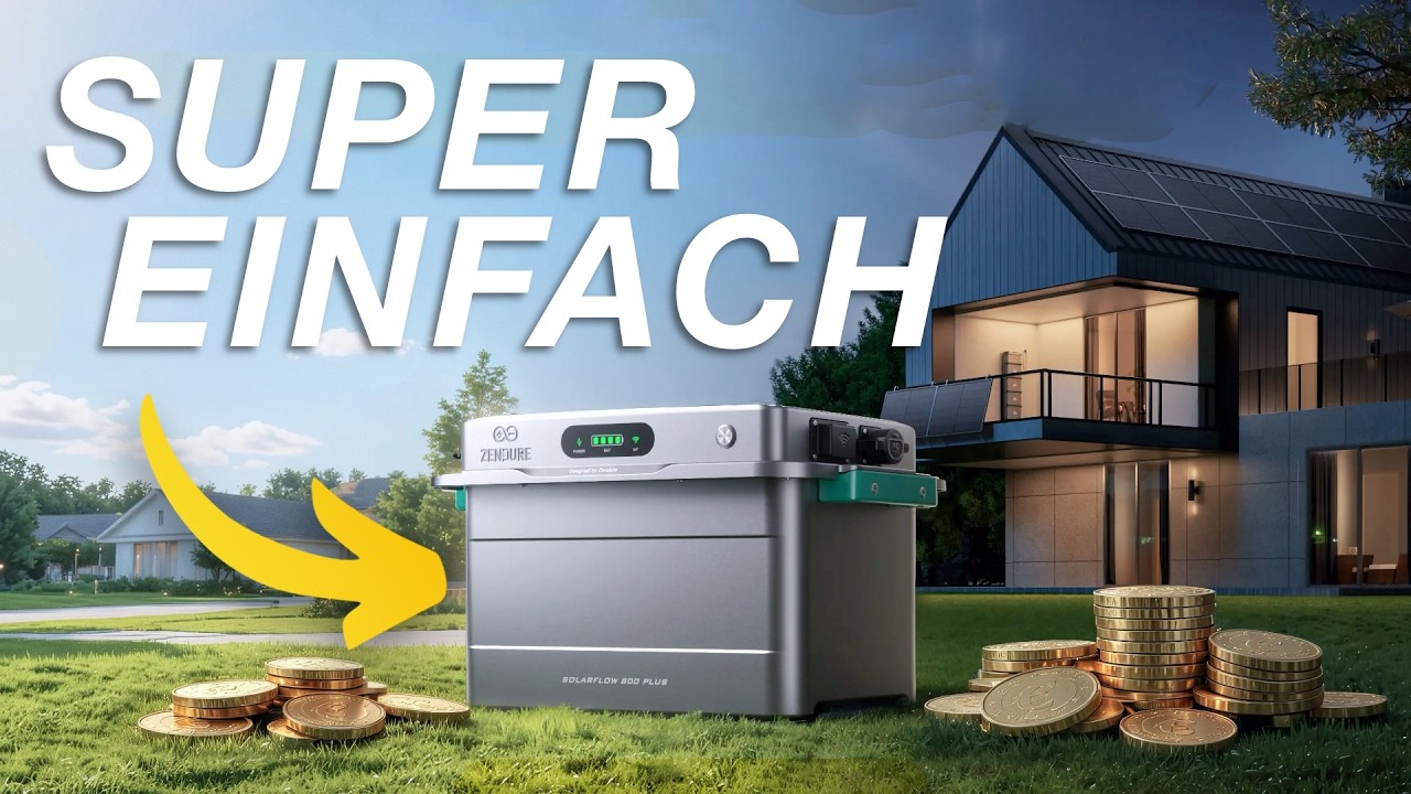 Das beste Balkonkraftwerk f&uuml;r zu Hause! Zendure SolarFlow 800 Plus Balkonkraftwerk im Test