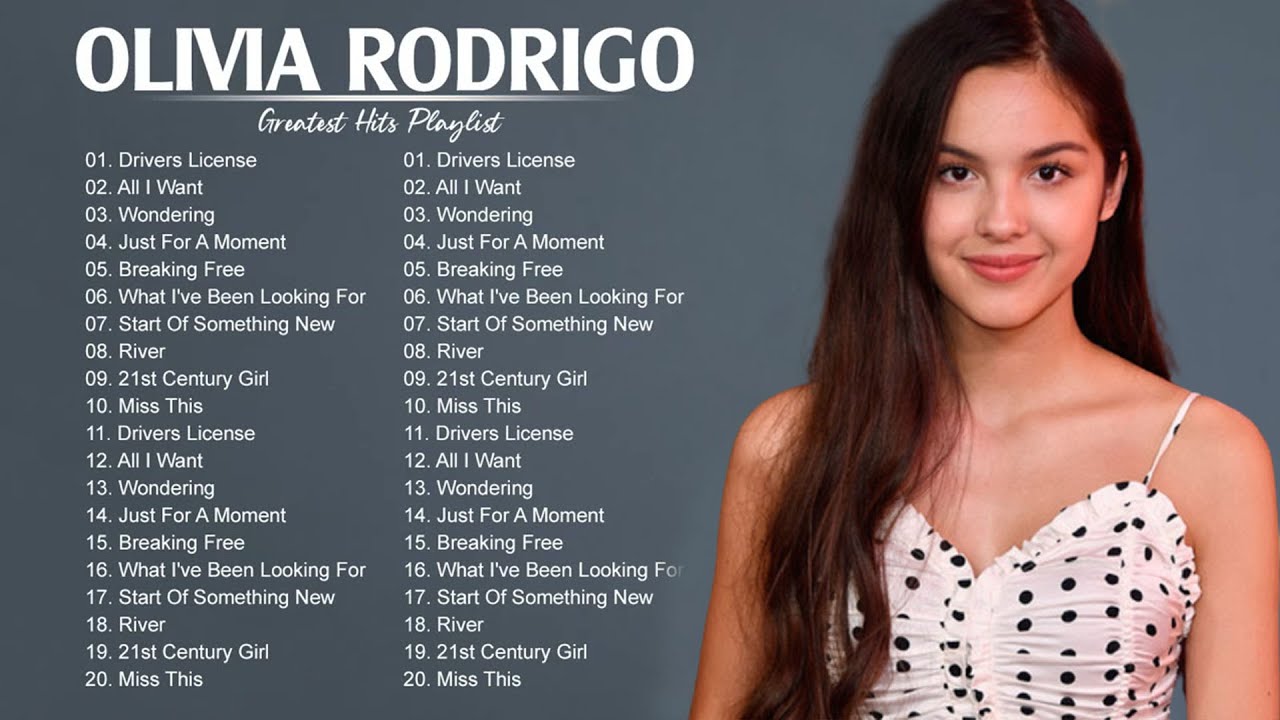 Olivia Rodrigo Greatest Hits Full Album - Best Songs Of Olivia Rodrigo Playlist 2021