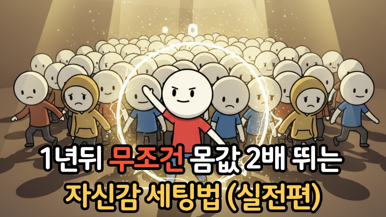 1년 뒤 무조건 몸값 2배 되는 자신감 키우는 방법