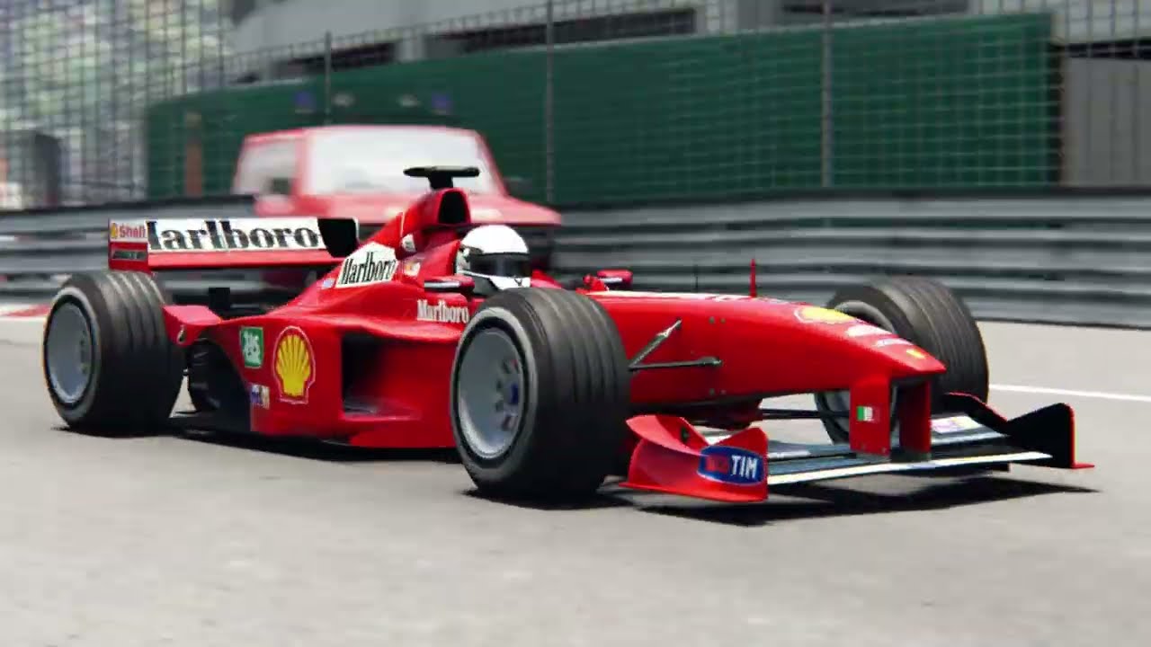 Michael Schumacher F399 Monaco Hotlap