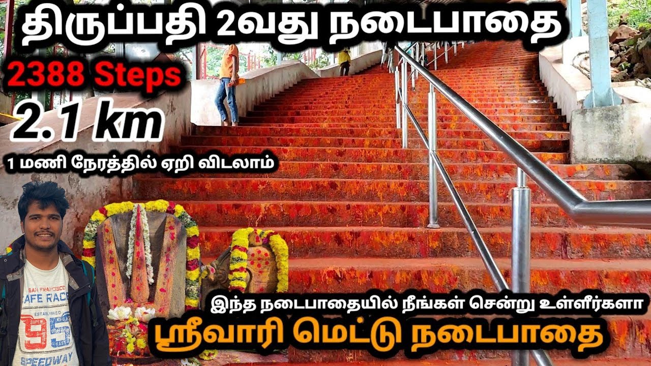 திருப்பதி ஸ்ரீவாரி மெட்டு நடைபாதை | Tirupati Srivari Mettu Footpath | tirupati footpath | tamil 2025
