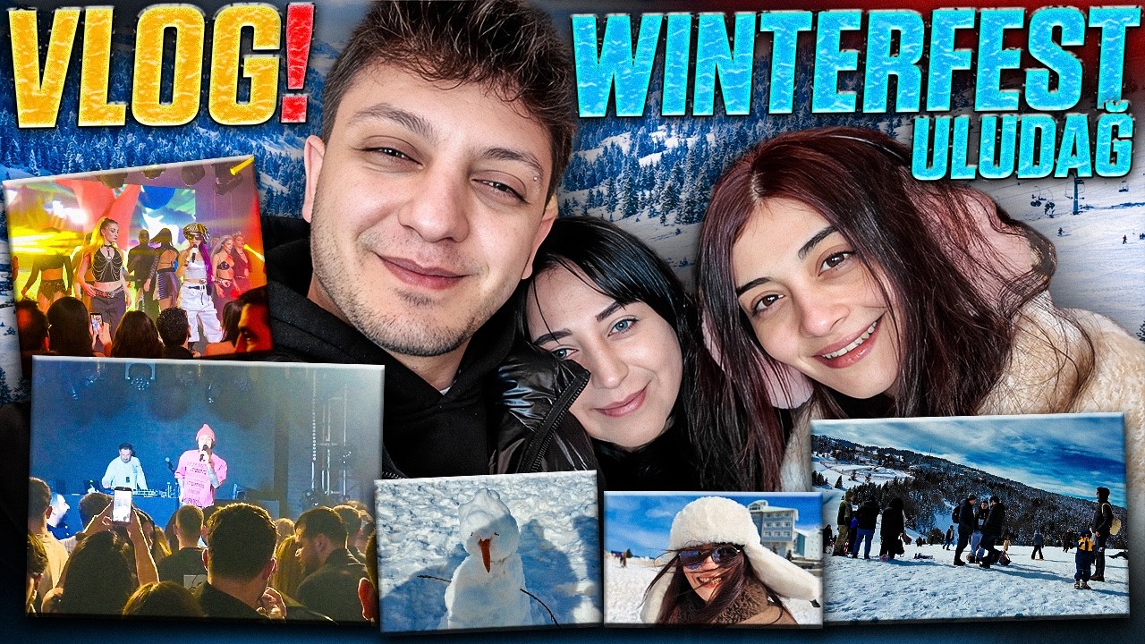 ULUDAĞ'A TATİLE GİTTİK!! WINTERFEST VLOG!!
