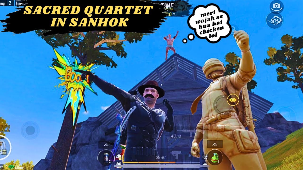 FINALLY SANHOK MEIN NUNU CHACHA NE LIYA CHICKEN |BGMI|