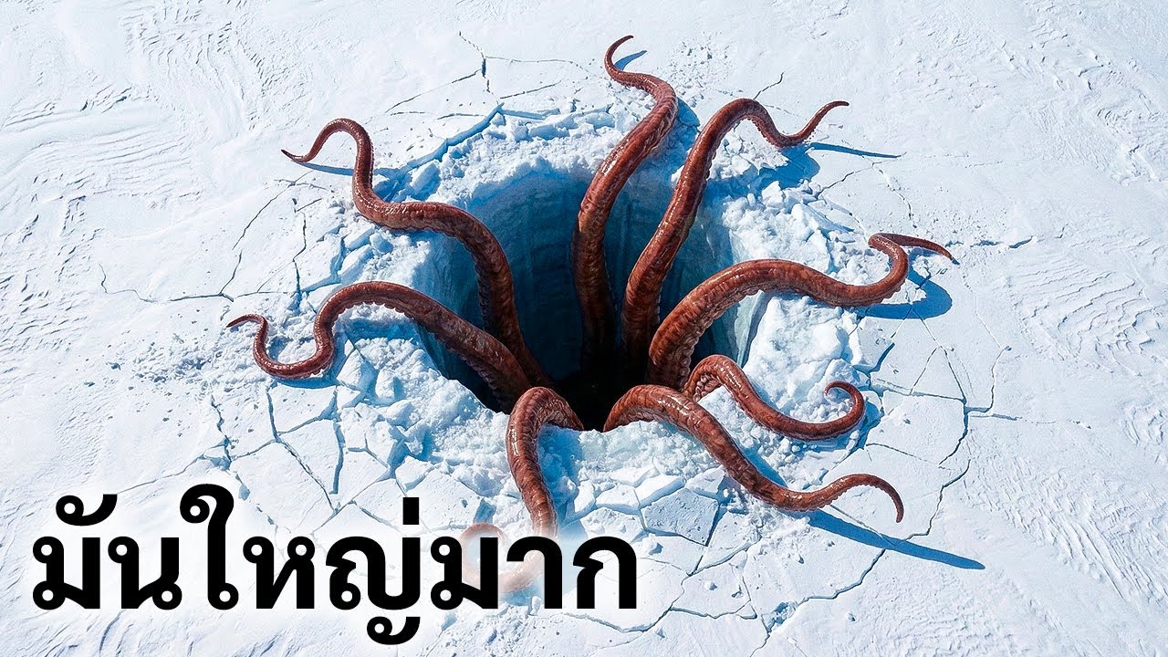 นักบรรพชีวินวิทยาค้นพบสัตว์ประหลาดตัวจริงในน้ำแข็งแอนตาร์กติกา