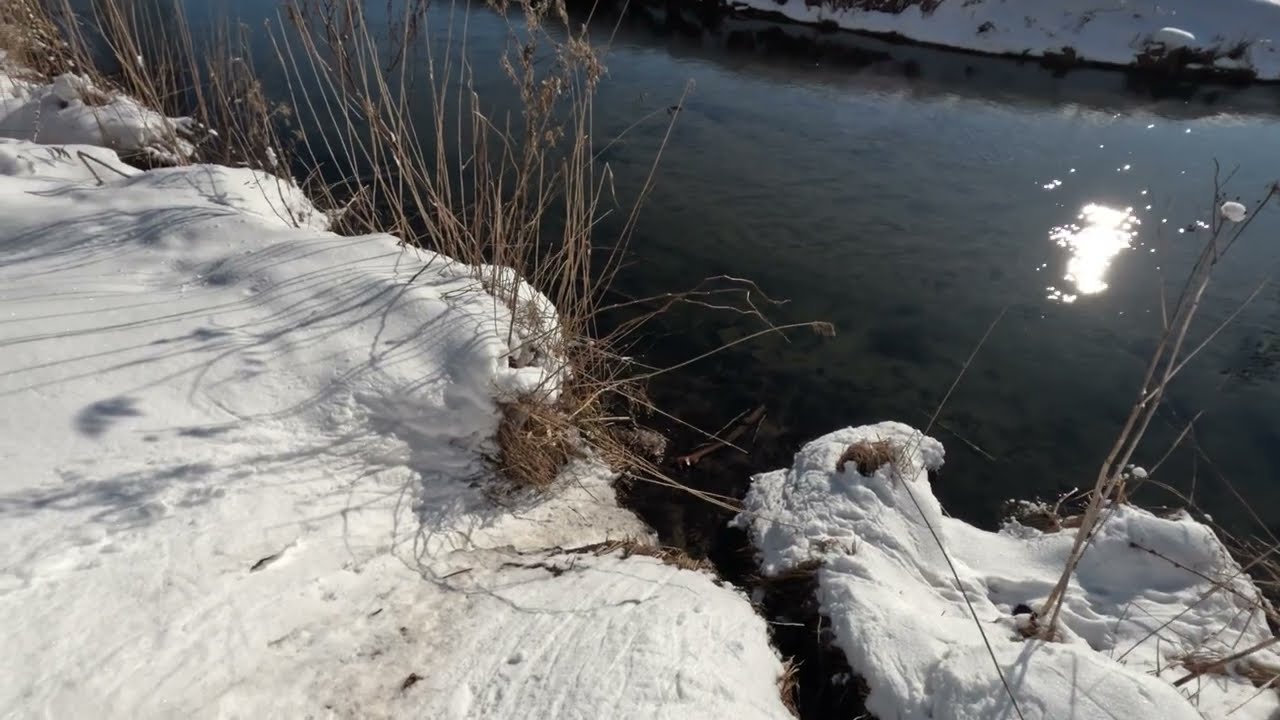 Krótki film o zimie nad górną Słupią.