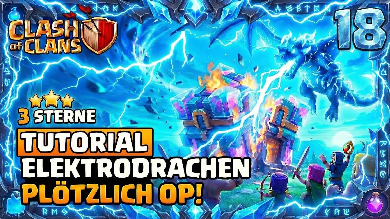 ELEKTRODRACHEN PLÖTZLICH OP - Diese Armee garantiert 100% - Clash of Clans - JustinusLP