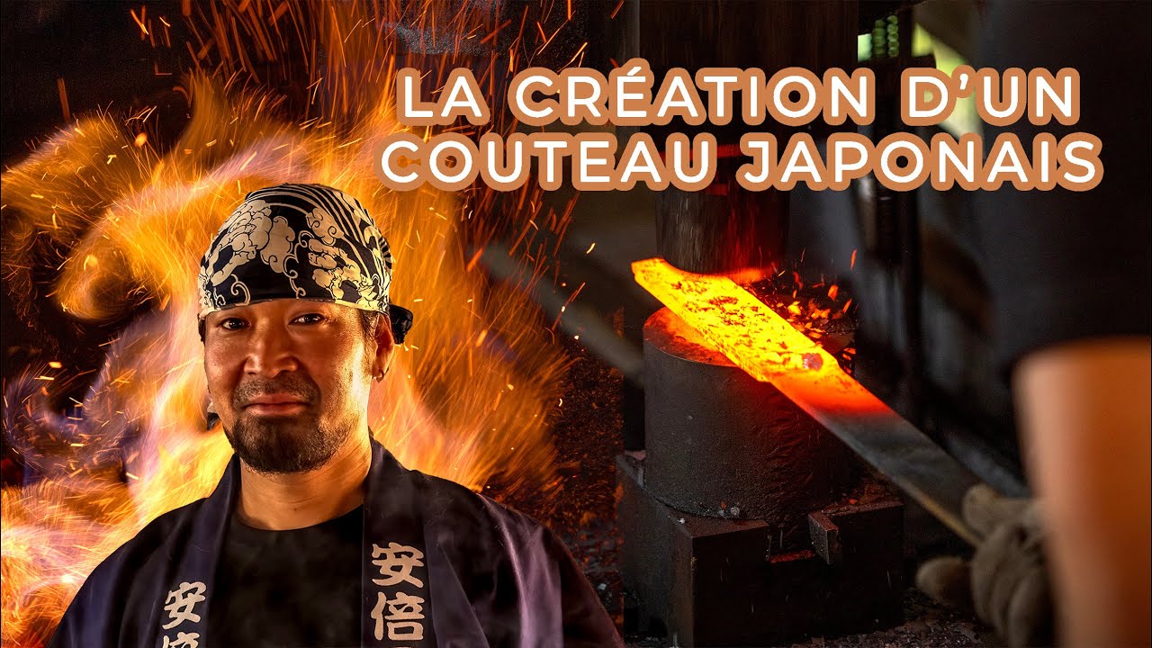 L&rsquo;art de la forge japonaise &ndash; Fabrication compl&egrave;te d&rsquo;un couteau Tsuru