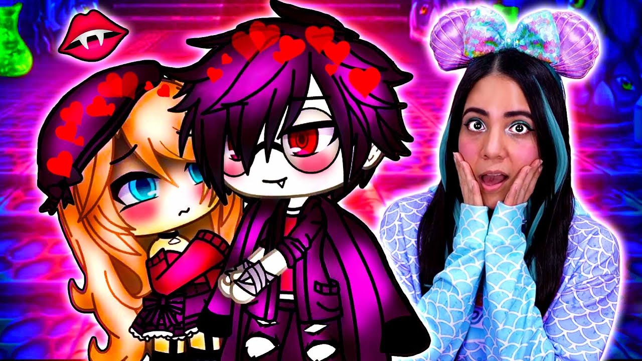 VAMPIRE ROMANCE 🧛🩸 Gacha Life Mini Movie Love Story Reaction