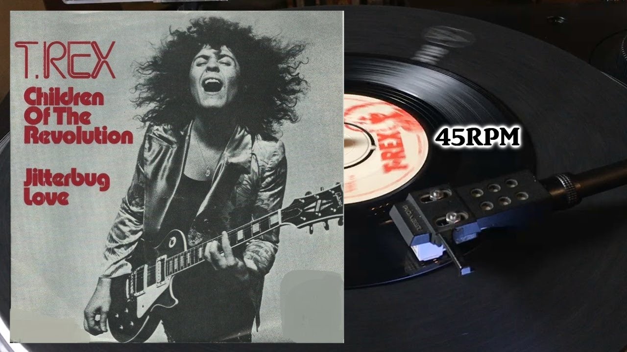T.Rex - Children Of The Revolution, 1972, T. REX - MARC 2, Vinyl, 7