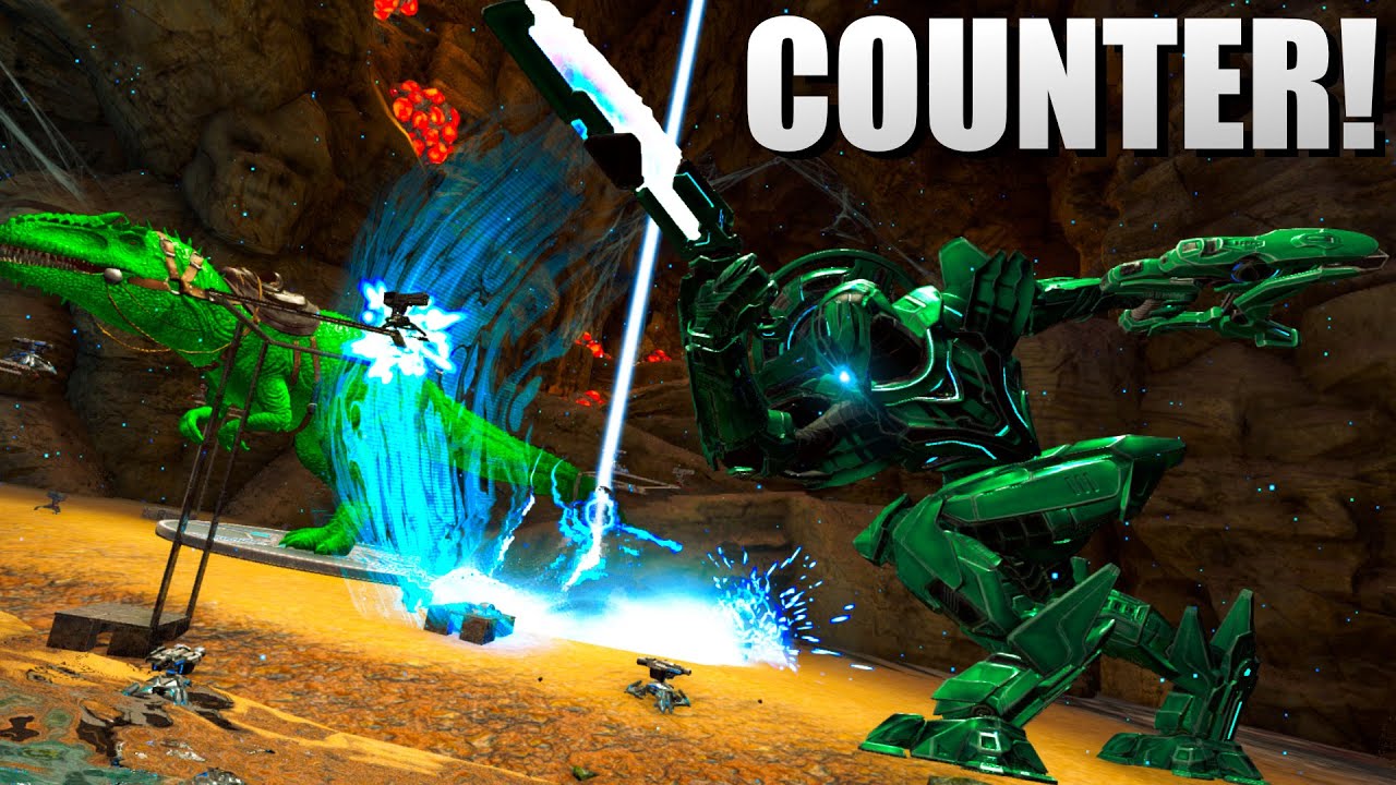 COUNTER RAIDING THE NEW MODDED CENTER SPIDER CAVE! - ARK MTS SEASON 6 - ARK Survival Evolved