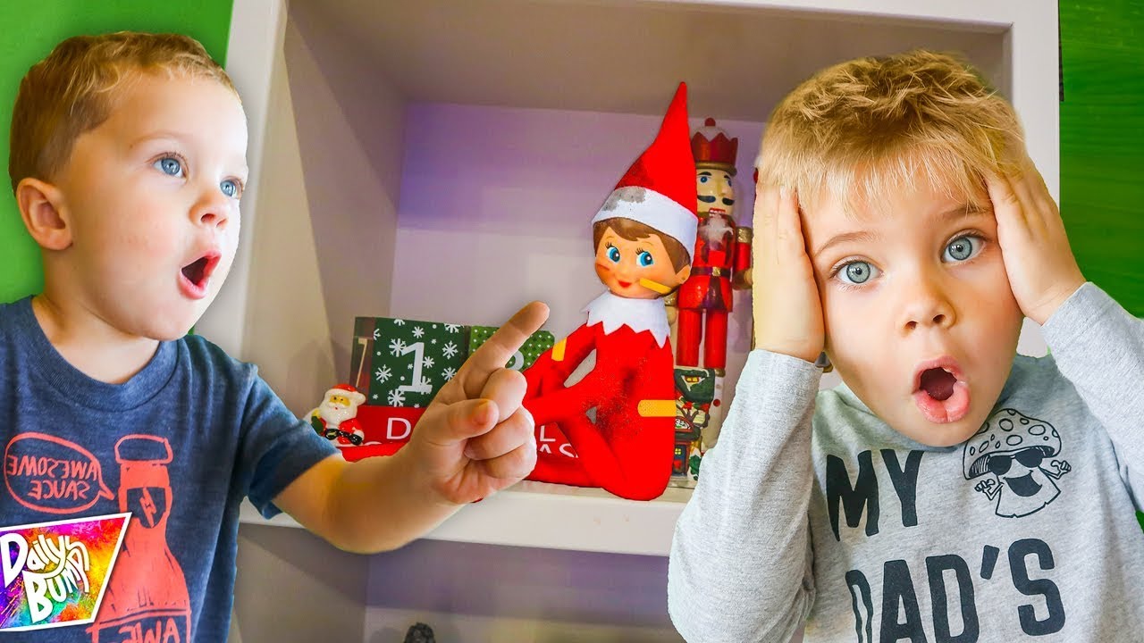 Our Elf on the Shelf GOT HURT! ✨ 🤕 (Who touched him??)
