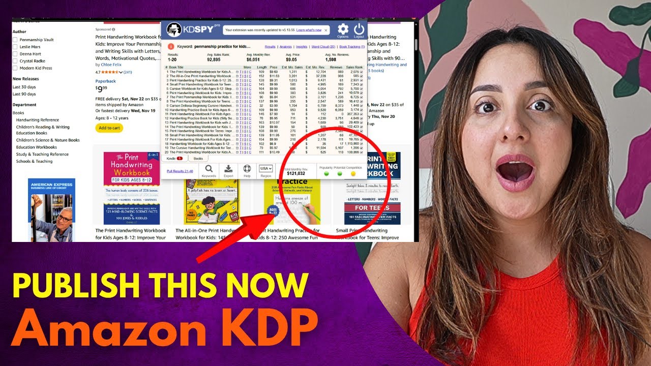Исследовательская сессия ниши Amazon KDP: выберите правильную книжную нишу!