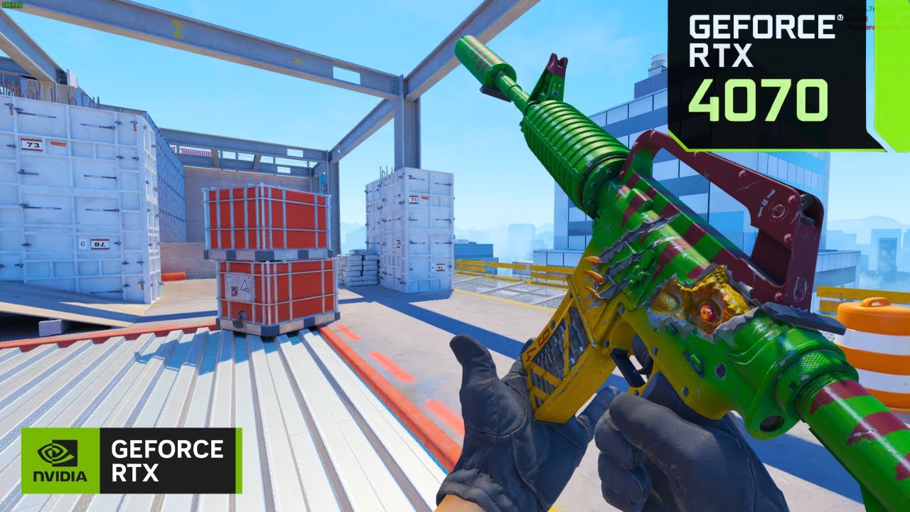 Counter-Strike 2 | RTX 4070 + i7-12700H | FPS Benchmark & Gameplay