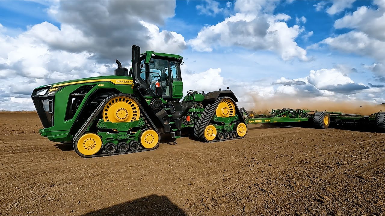 Мы тестируем новый John Deere 830!