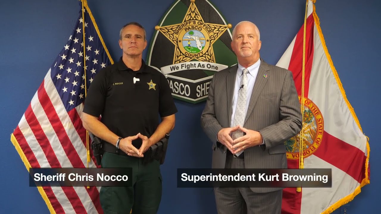 School Violence-  Sheriff Nocco and Superintendent Browning