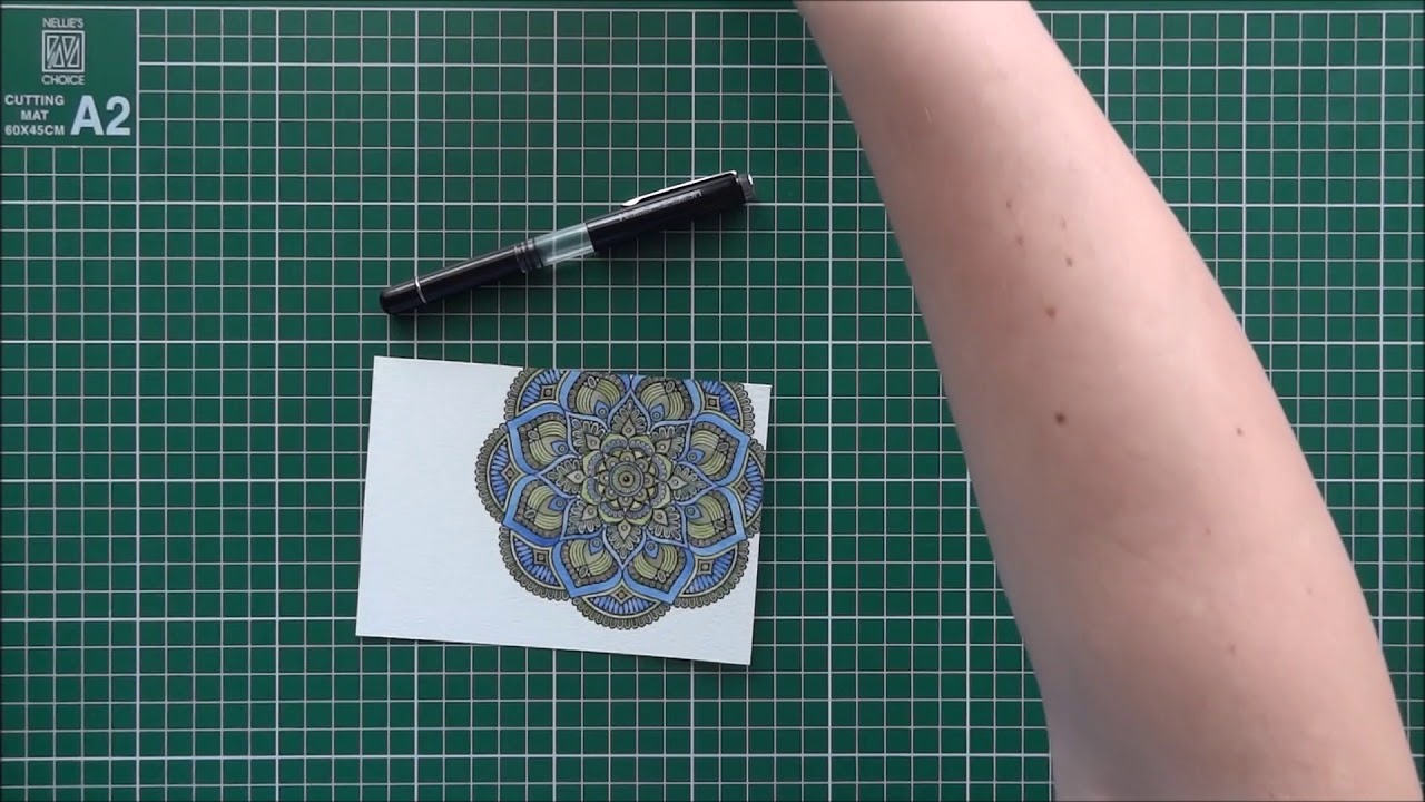 One layer Card with Stamping Buddy