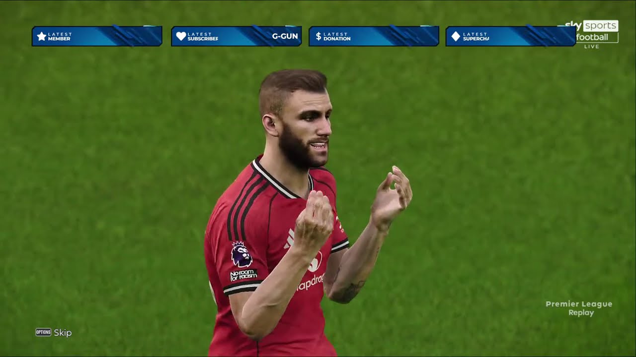 LIVE Newcastle United vs MAnchester United EPL premier league in PES 21