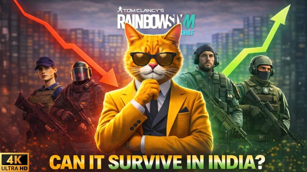 Rainbow Six Mobile will Survive in India? RAINBOW SIX MOBILE GLOBAL LAUNCH