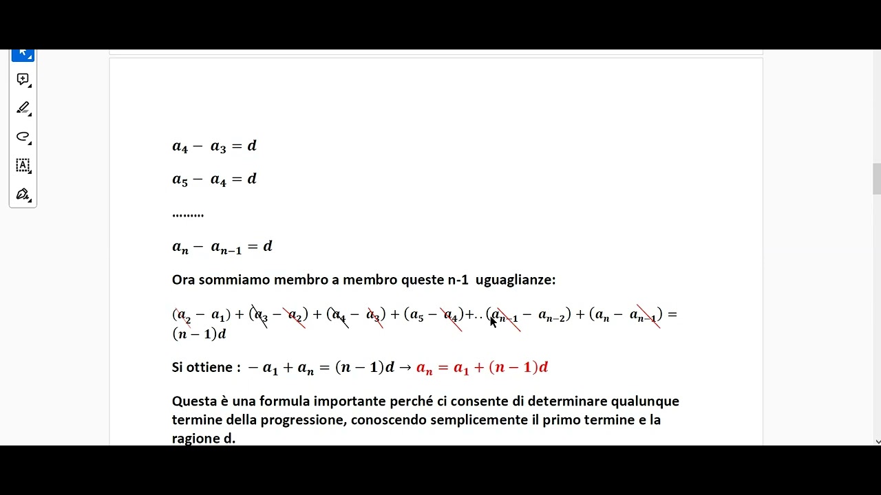 progressioni aritmetiche