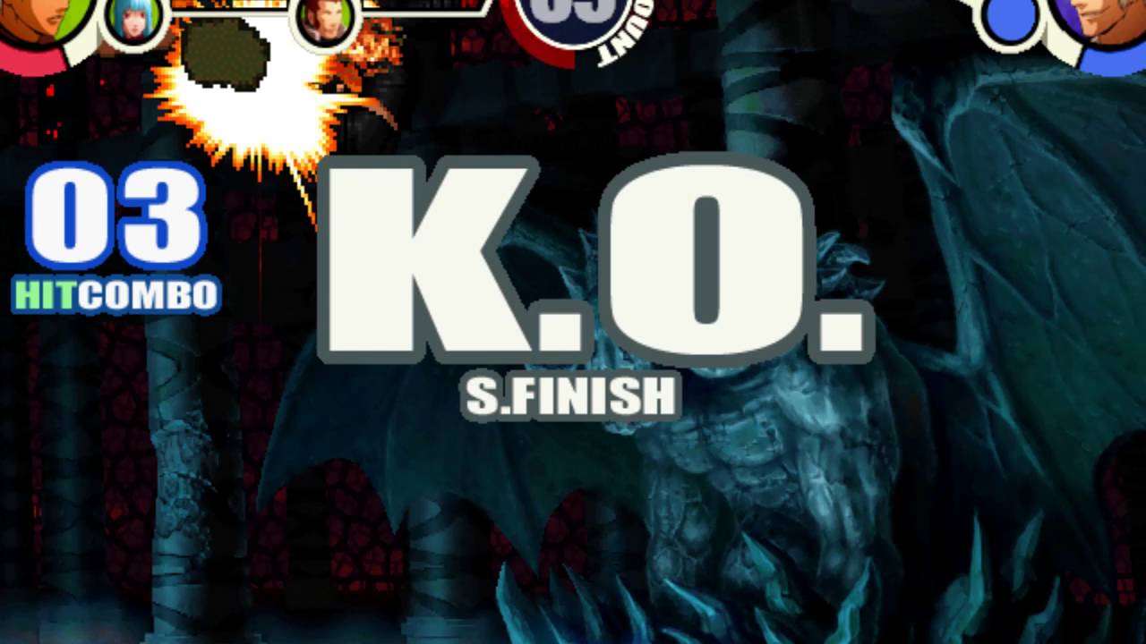 Fighting Game Bosses 67. The King of Fighters XI - Magaki boss battle