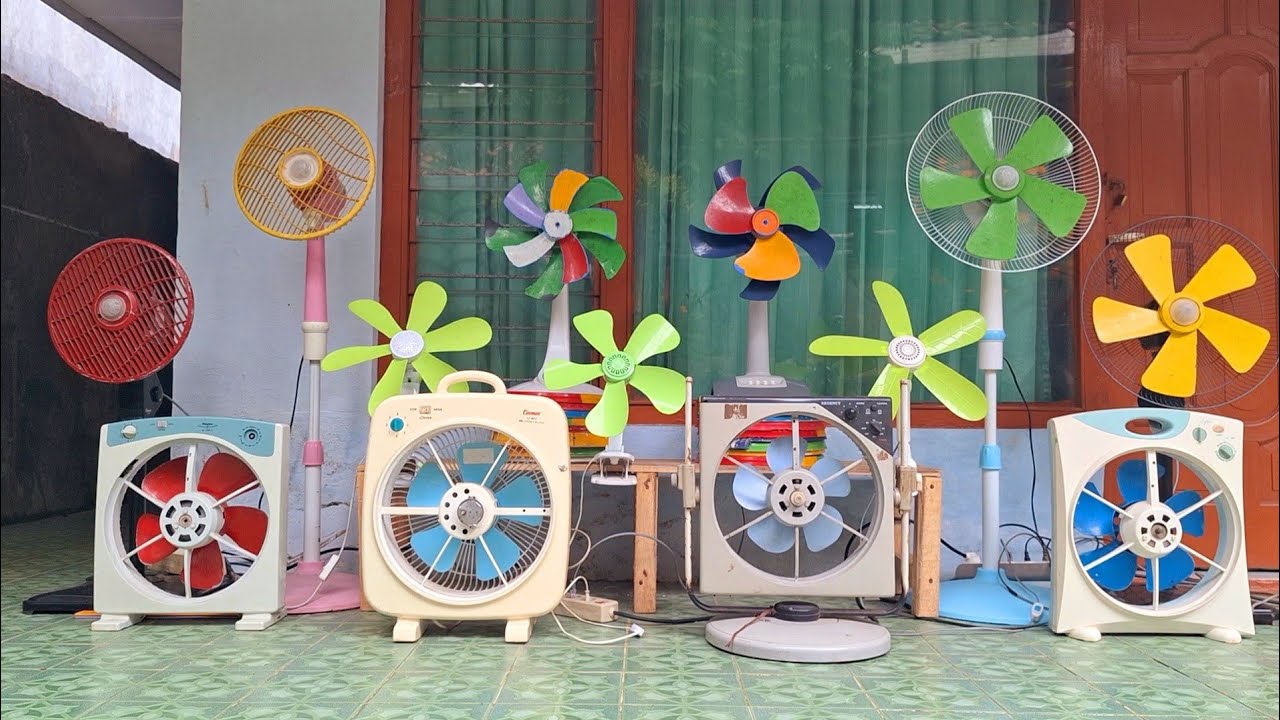 kipas 16 inchi kipas 12 inchi and boxfan