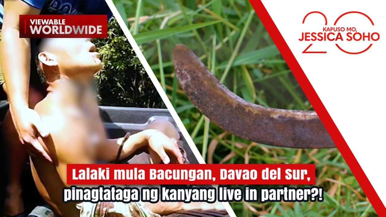Lalaki mula Davao del Sur, pinagtataga ng kanyang live in partner?! | Kapuso Mo, Jessica Soho