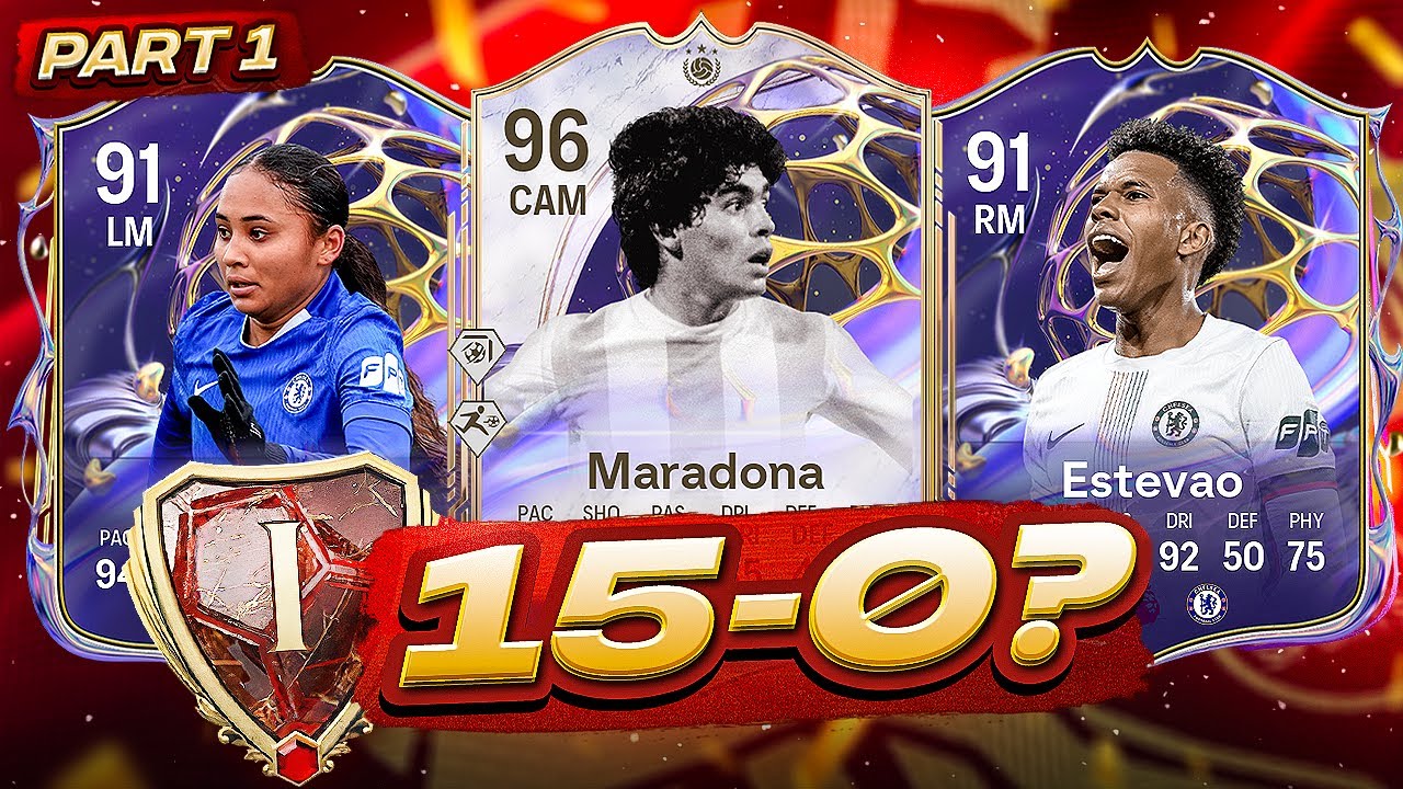 Can I Go 15-0 in FUT CHAMPS for FUTURE STARS PROMO?!?