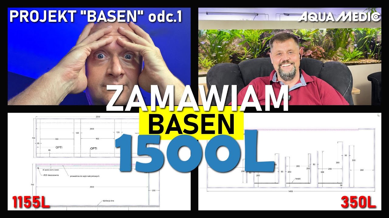 Dzisiaj Zamawiam Nowe Akwarium 1505L w obiegu -Project 