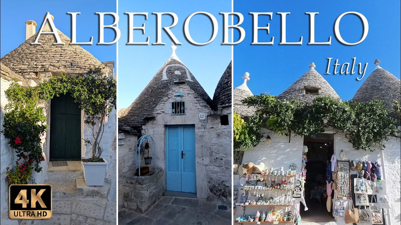 Alberobello - Italy Walking Tour