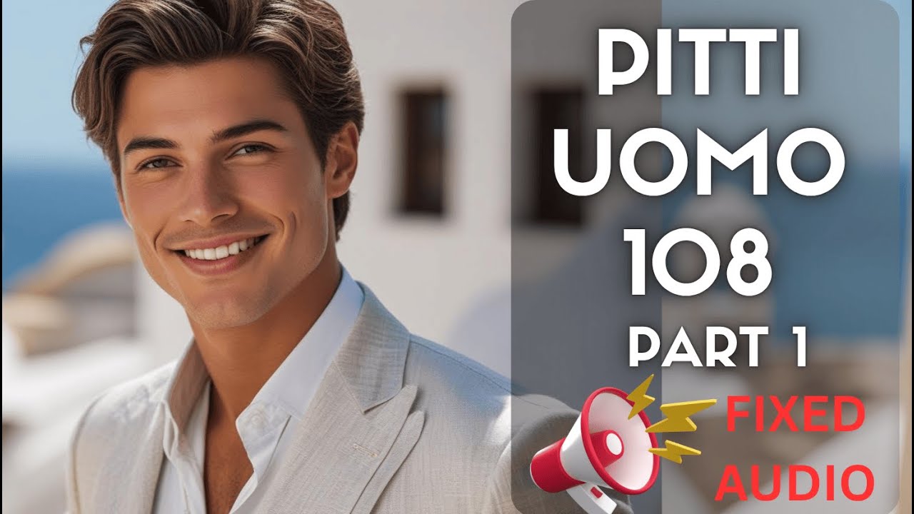Pitti Uomo 108 – Никто не понял!!! 🔊 (Звук теперь исправлен)!