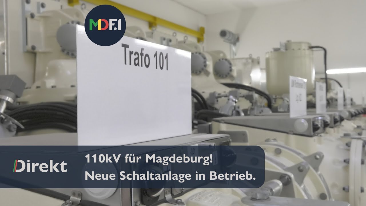 Neue Schaltanlage im Umspannwerk