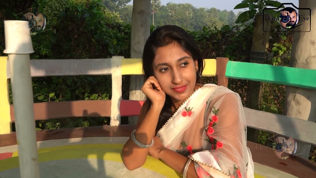 High Fashion Shoot Concept | Joyee Outdoor White Saree Bold Video Shoot । 2025