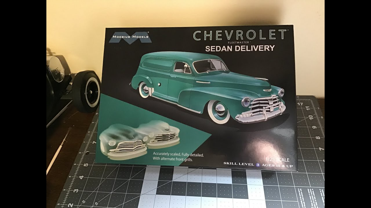 What's In The Box? Moebius Chevrolet Fleetmaster Sedan Delivery
