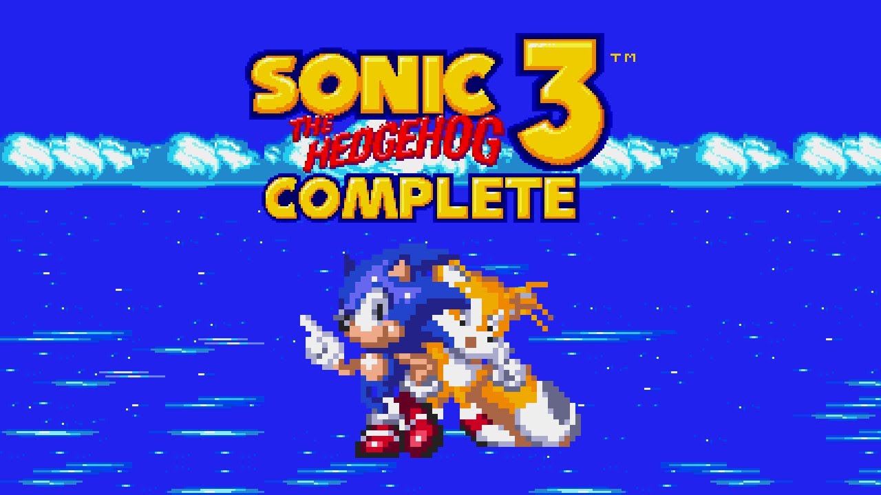 [Sonic ROM Hack] Sonic 3 Complete - 100% Playthrough (Sonic and Tails)