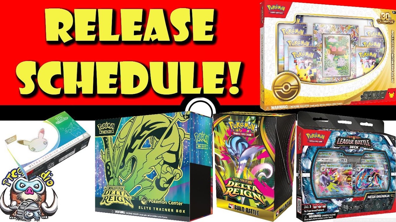 Полное расписание выхода карточной игры Pok&eacute;mon TCG! Большое обновление! Все подтвержденные проду...