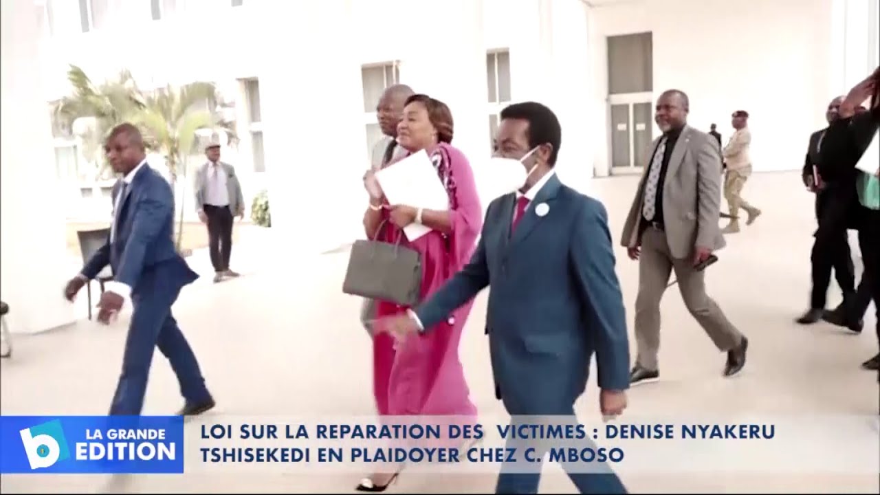 Loi sur la réparation des victimes: Denise Nyakeru Tshisekedi en plaidoyer chez C. Mboso