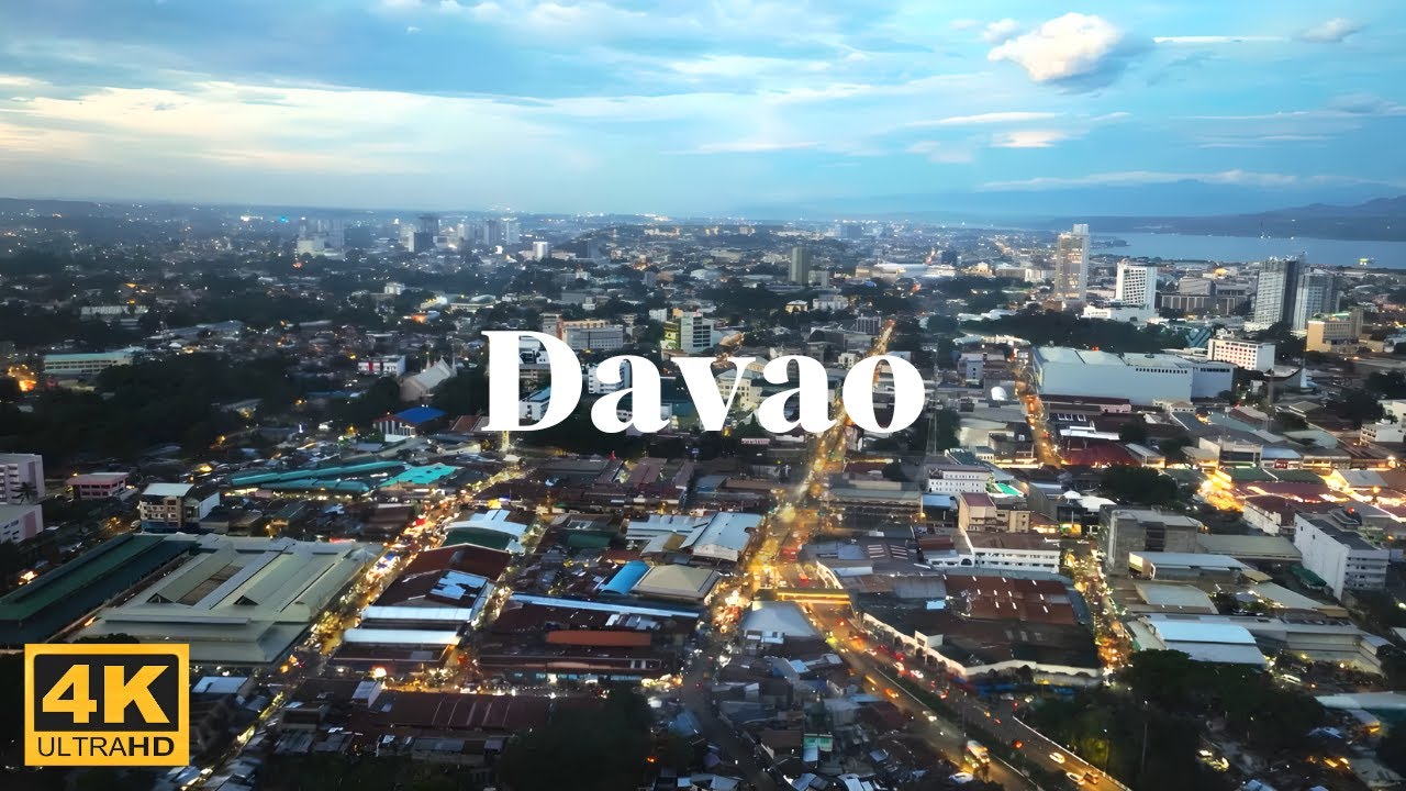 Experience the BEST Aerial Views of Davao Philippines in 4K!
