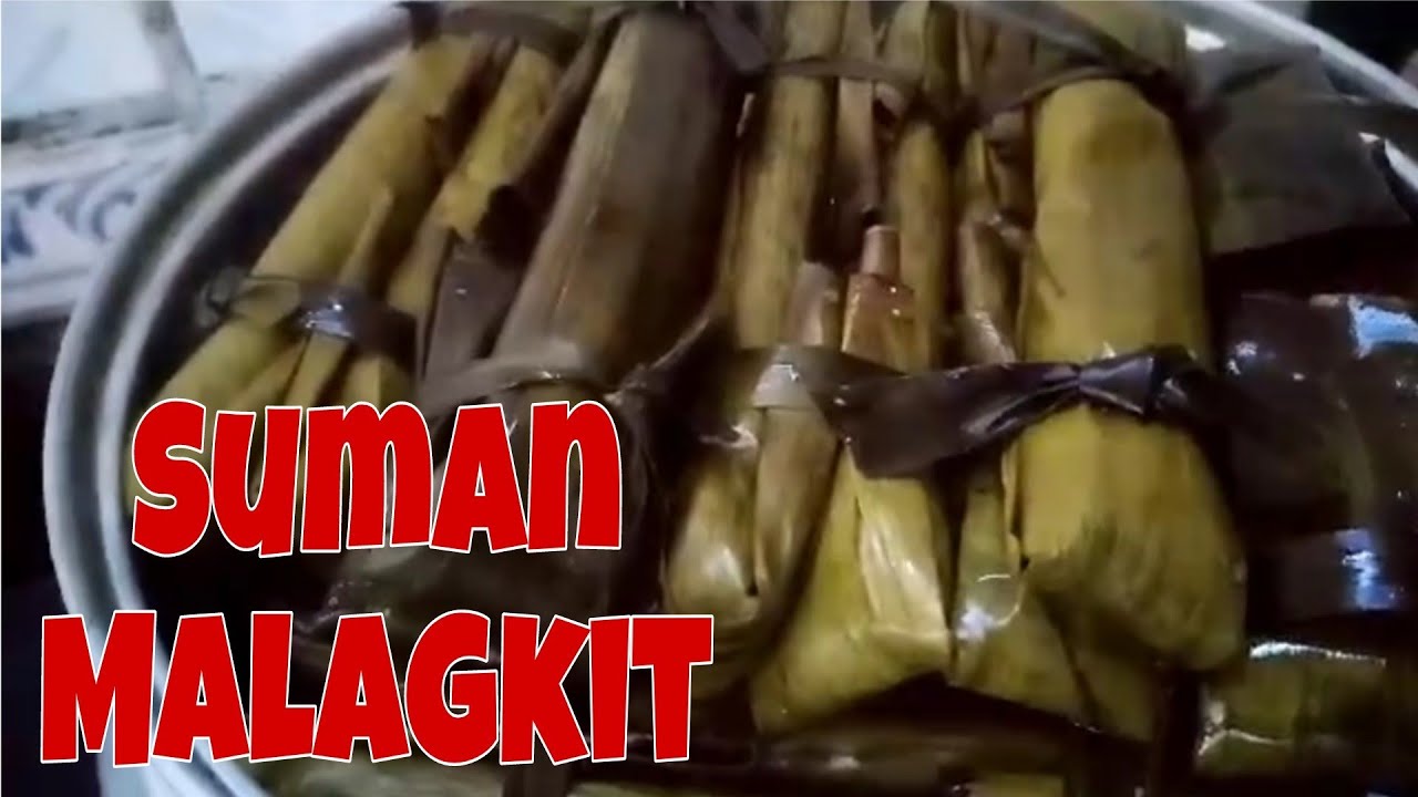 Suman Malagkit ( Filipino delicacy made from glutinous rice) Yum! 😋