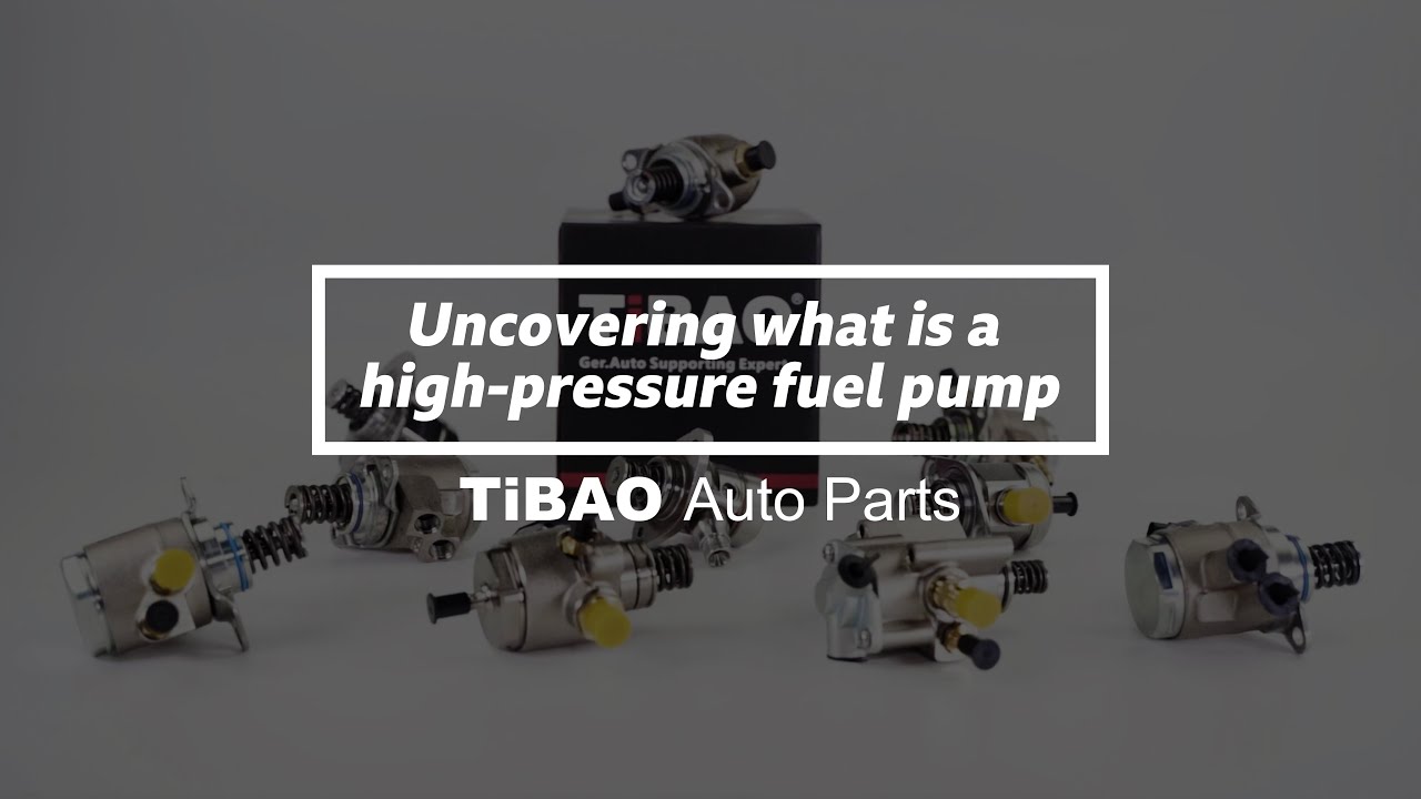 Uncovering what is a high-pressure fuel pump.