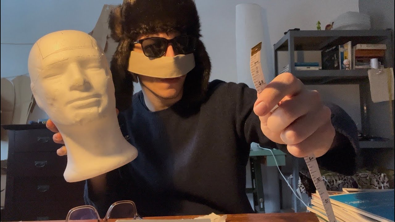 ASMR Je te fais un chapeau