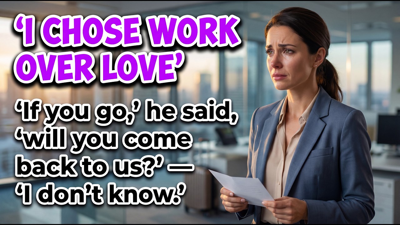 I Chose Work Over Love 🔥 Emotional English Story | English Listening Practice (B1–B2)