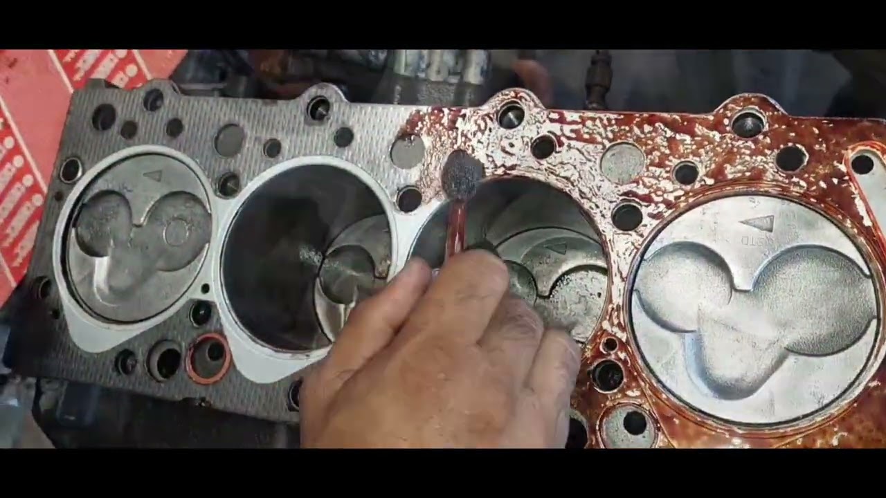MITSUBISHI 4D56 ENGINE REBUILD ASSEMBLED 100%BASIC POINTERS TOTURIALS ALAMIN
