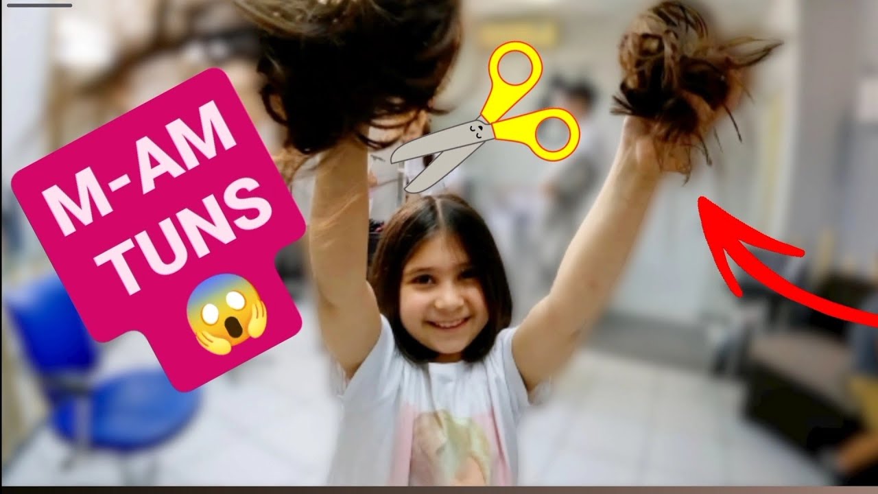 💇&zwj;♀️MI-AU TUNS PĂRUL✂️ Vreau să &icirc;l vopsesc ALBASTRU🖌️💙 MAMA mi-a interzis?🙅&zwj;♀️ Vlog Ciao Patricia