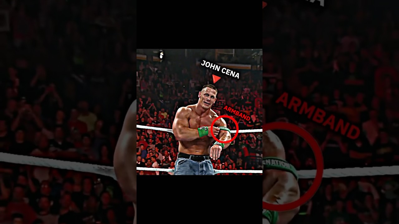 THE ROCK WEAR JOHN CENA ARMBAND 💪☠️ || Edit #shorts #viral #romanreigns