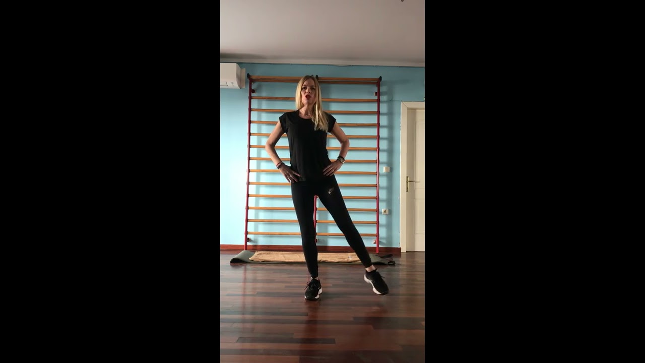 Γυμνάζομαι στο σπίτι (Νο1). Πρόγραμμα γυμναστικής, χαμηλής έντασης για όλους.