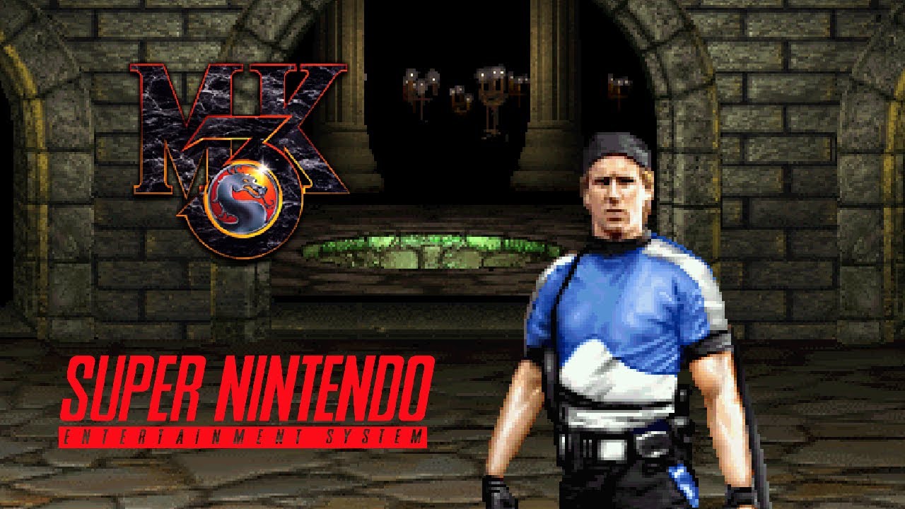 Mortal Kombat 3 (Super NES) - Stryker Playthrough [HD] | RetroGameUp