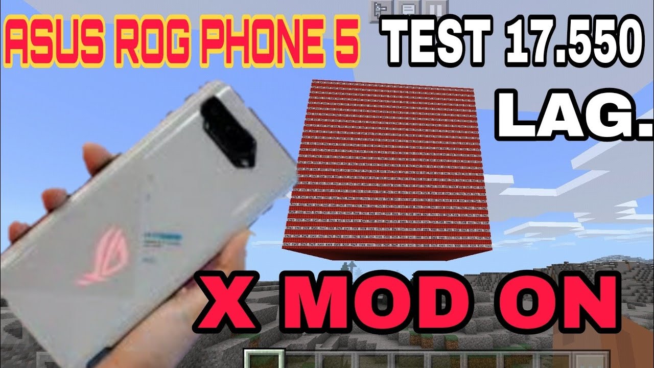EXPLOSED 17,550 TNT AT ASUS ROG PHONE 5 || WHAT IS THE LAG ..!? 2021